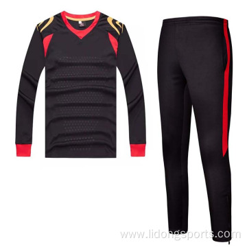 Profession Custom Long Sleeve Soccer Jersey Wear Quick